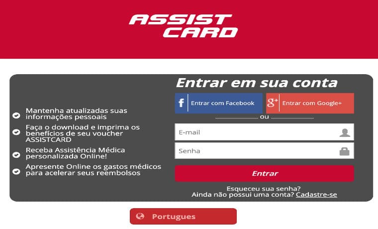 my assist card site