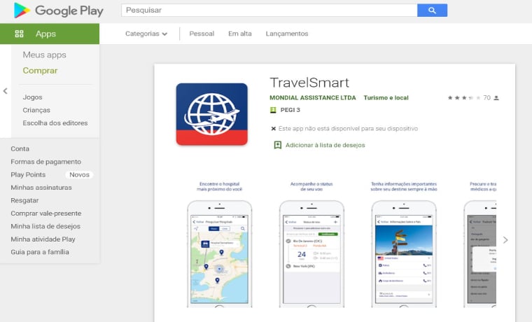 App Allianz Travel