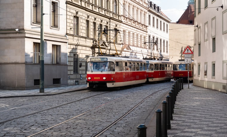 Transporte público em Praga, capital da República Tcheca