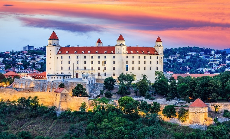 Castelo na Eslováquia