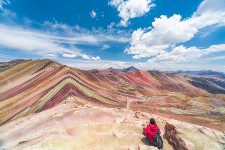 Rainbow Montain, no Peru