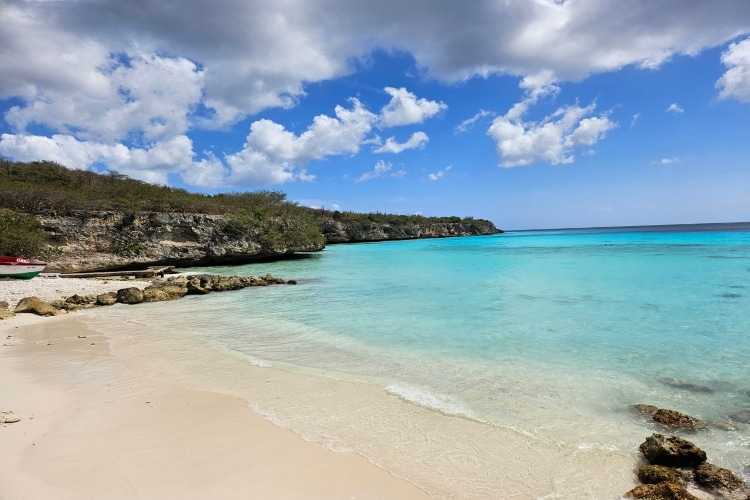 Praia de Cas Abou, em Curaçao