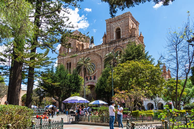 Centro histórico de Cuenca, no Equador